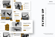 Flying Up - Powerpoint Template