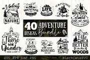 Adventure SVG bundle 40 designs