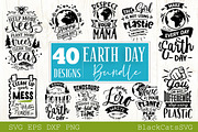 Save the Earth SVG bundle 40 designs