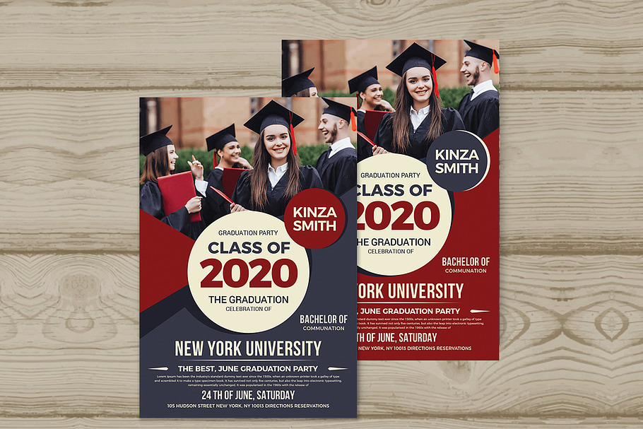 Graduation Invitation in Card Templates - product preview 8