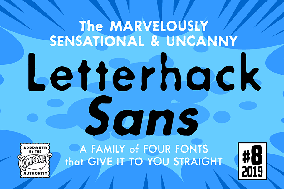 Letterhack Sans in Display Fonts - product preview 8