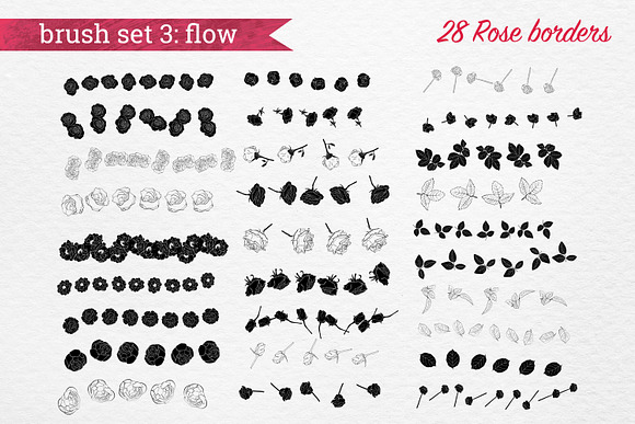 Rose brush box for Procreate in Add-Ons - product preview 5