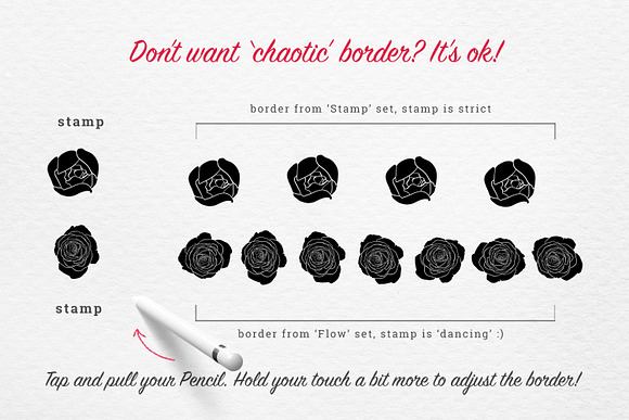 Rose brush box for Procreate in Add-Ons - product preview 8