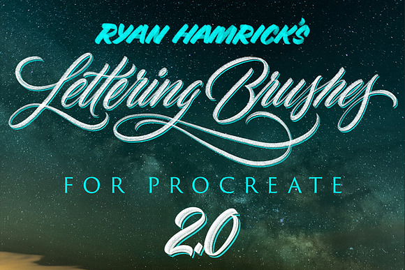 Lettering Brushes for Procreate 2.0 in Add-Ons - product preview 10