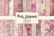 Pink Ephemera Textures