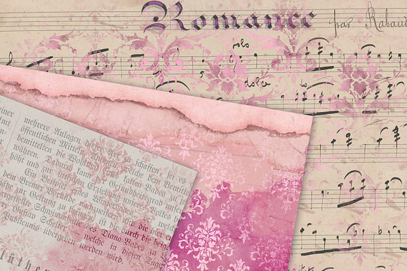 Pink Ephemera Textures in Textures - product preview 2