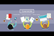 Team Work Concept. Business Meeting