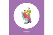 Barber Shop Poster Hairdresser Cut