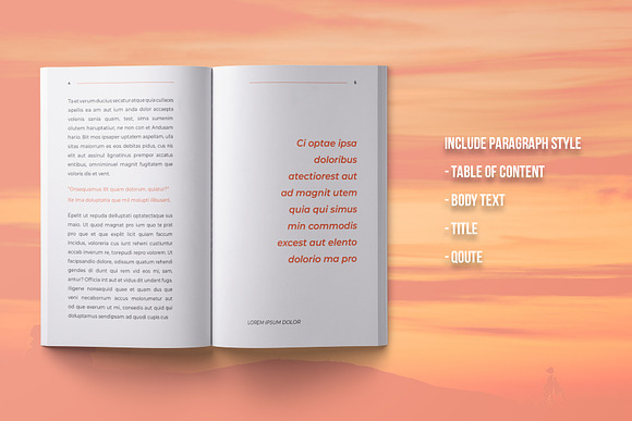 Pocket Book Novel in Stationery Templates - product preview 1