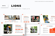 Lions - Powerpoint Template