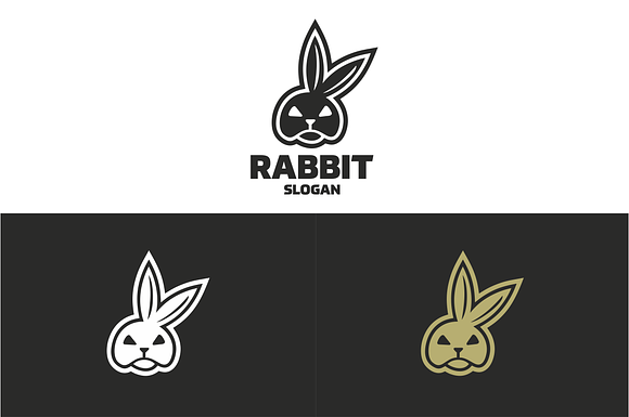 Rabbit in Logo Templates - product preview 1