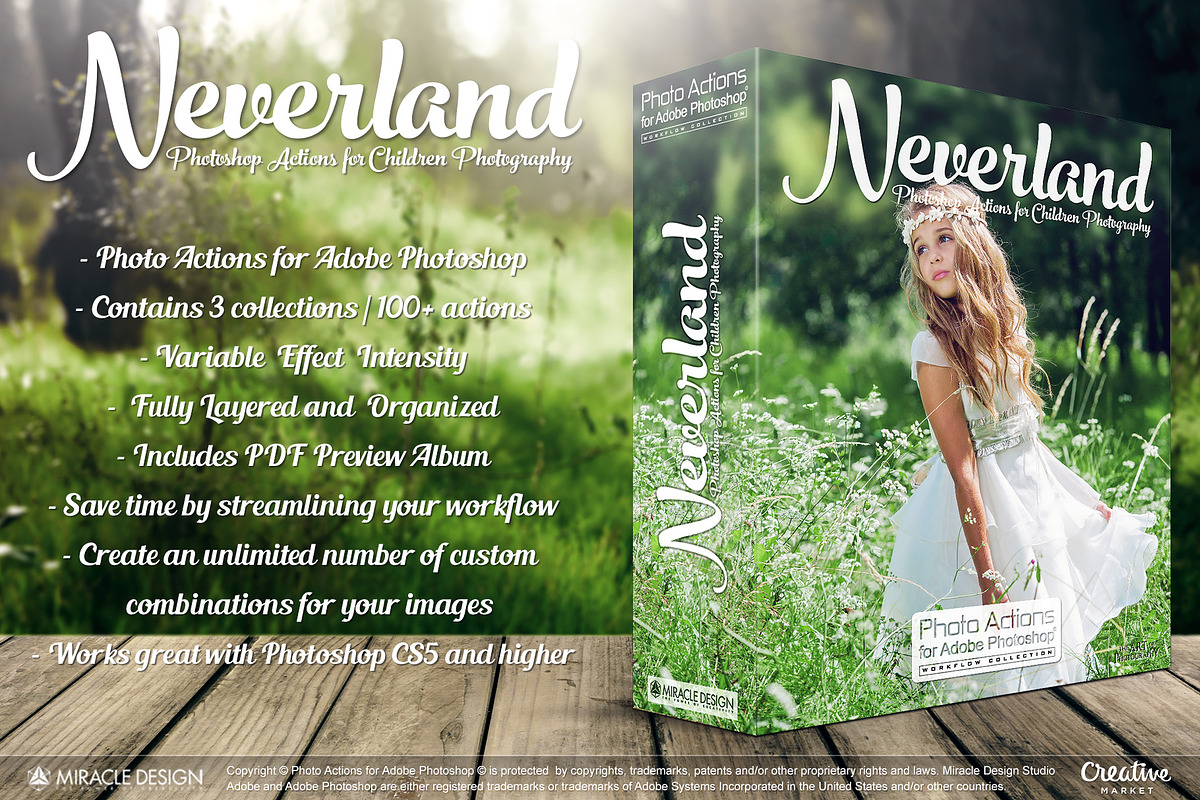 Actions for Photoshop / Neverland in Add-Ons - product preview 8