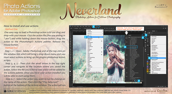 Actions for Photoshop / Neverland in Add-Ons - product preview 25