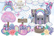 Dragon Land - Easter Clipart