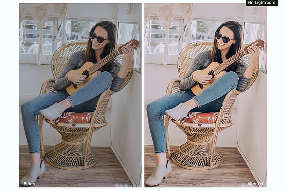 Warm Airy Lightroom Presets in Add-Ons - product preview 4