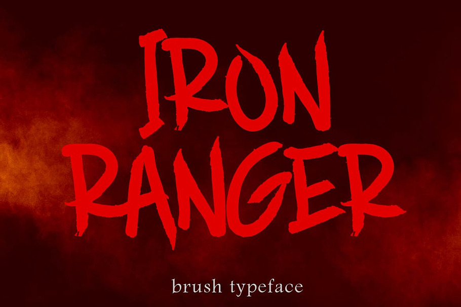 IRON RANGER in Display Fonts - product preview 8