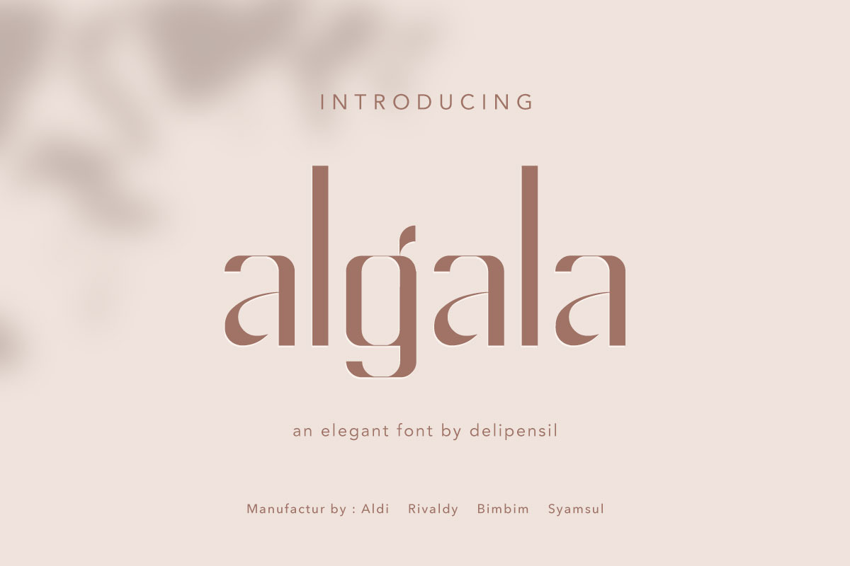 Algala - Elegant Medium Font in Serif Fonts - product preview 8