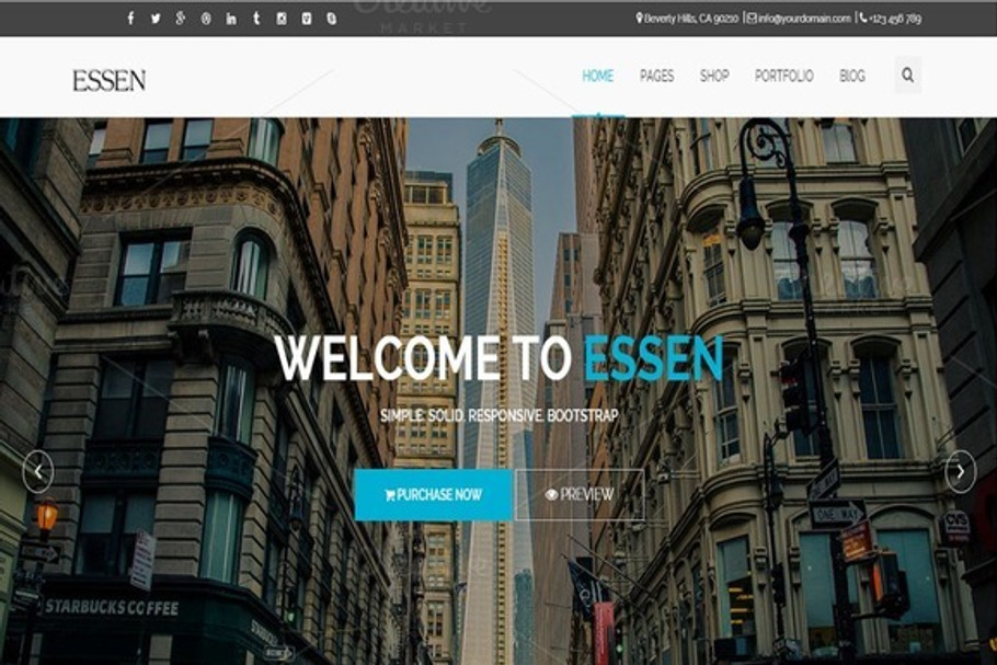 ESSEN - Responsive Website Template in Website Templates - product preview 8