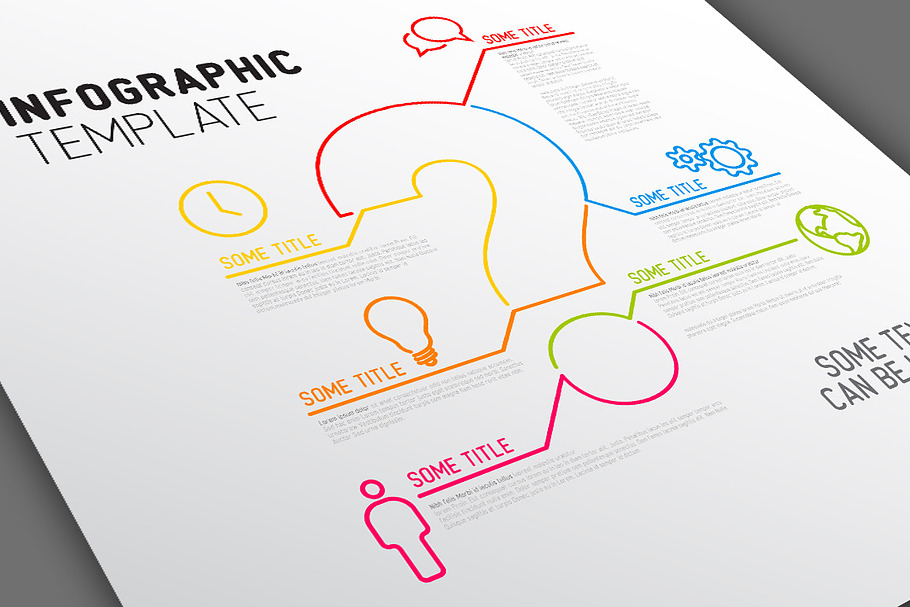 Infographic Template - Question Mark in Presentation Templates - product preview 8