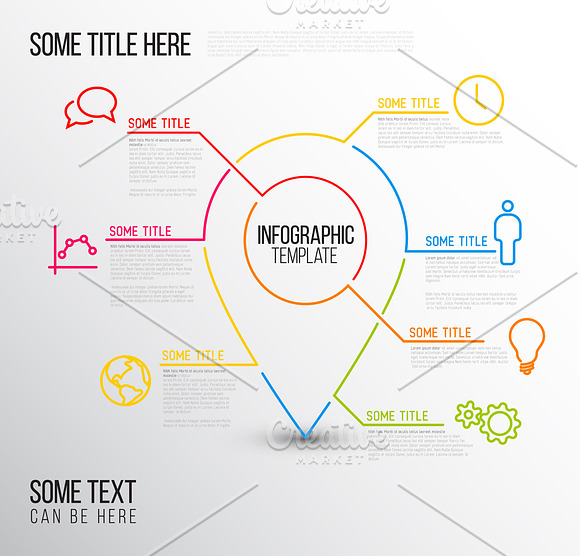 Infographic Template Location Point in Presentation Templates - product preview 1