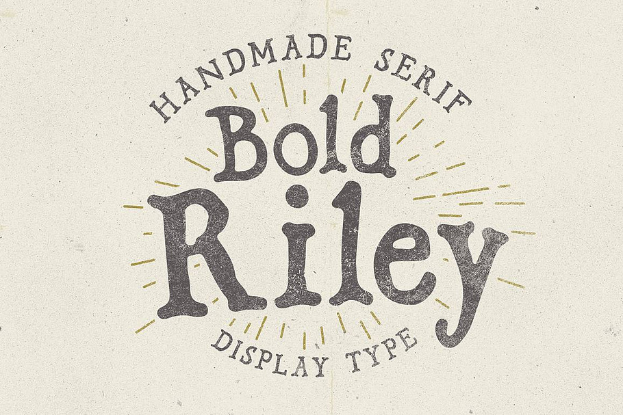 Bold Riley font in Serif Fonts - product preview 8