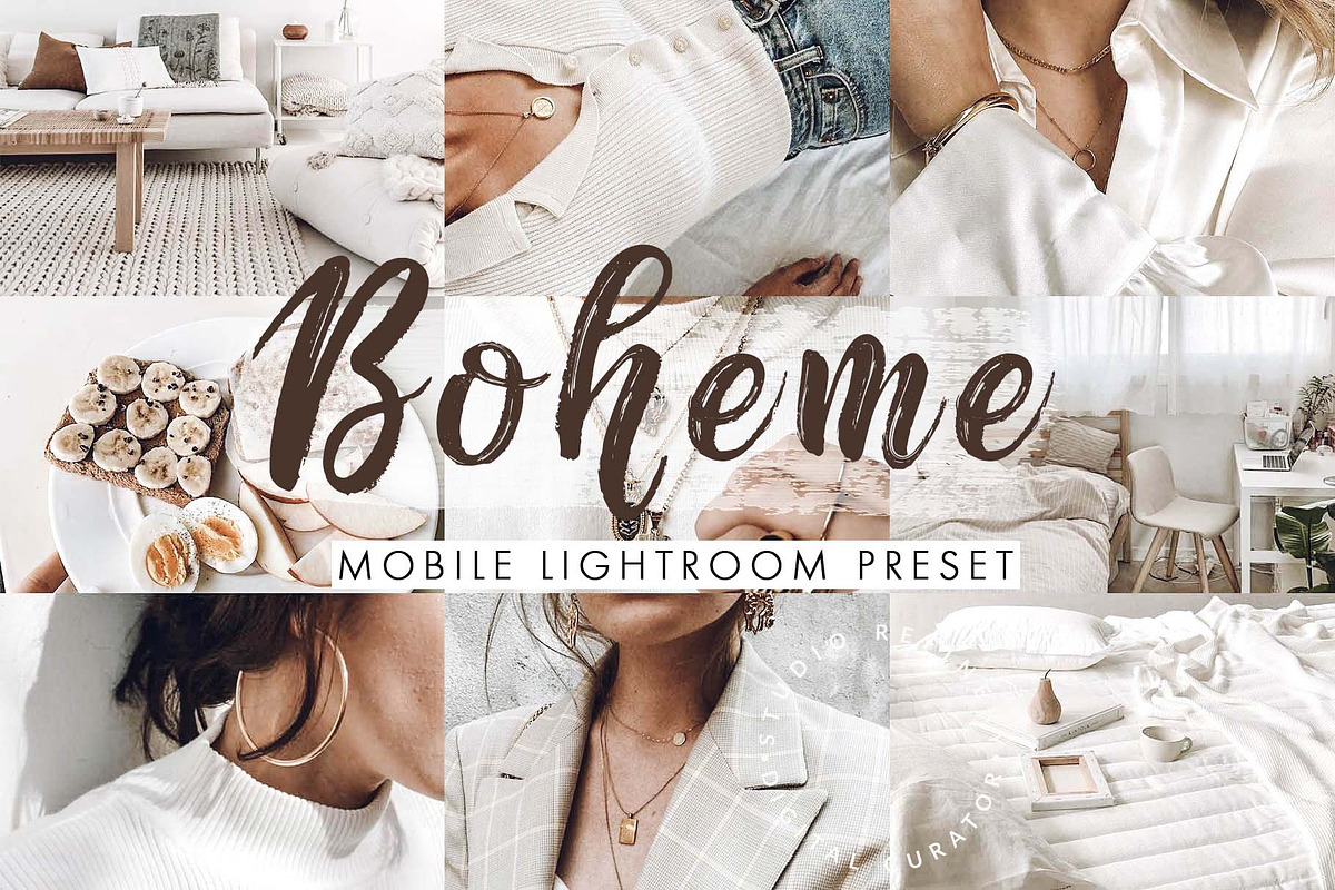 Boheme Mobile Lightroom Presets in Add-Ons - product preview 8