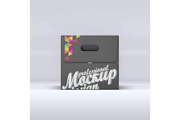 Cardboard Box Mock-Up in Product Mockups - product preview 4