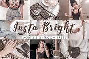 Insta Bright Mobile Lightroom Preset