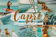 Capri Mobile Lightroom Presets