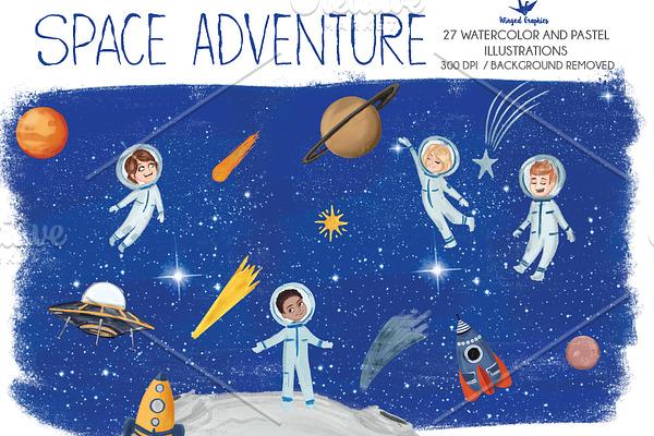 Kid's Space Adventure 27 items