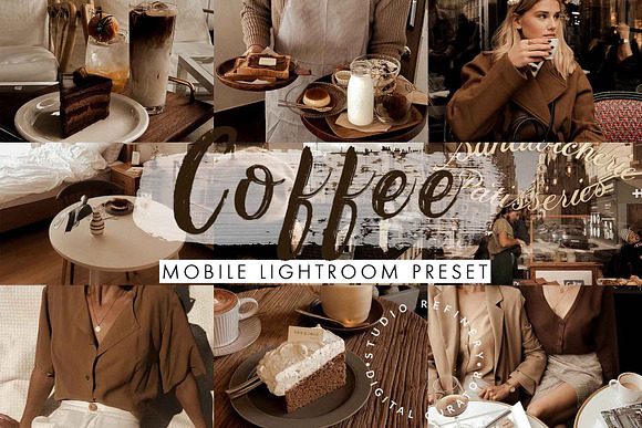 Brown Coffee Lightroom Presets in Add-Ons - product preview 11