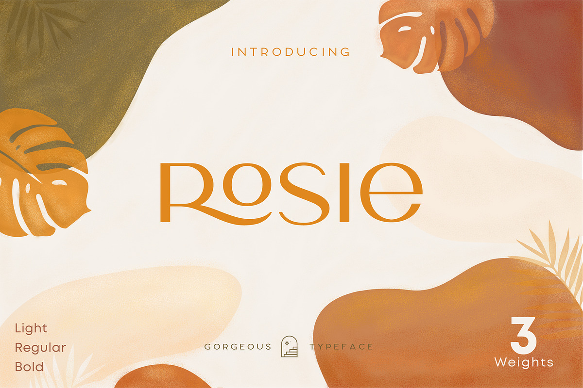 Rosie Sans - Gorgeous Typeface in Sans-Serif Fonts - product preview 8
