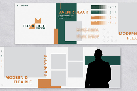Stylescape / Moodboard Template in Branding Mockups - product preview 2