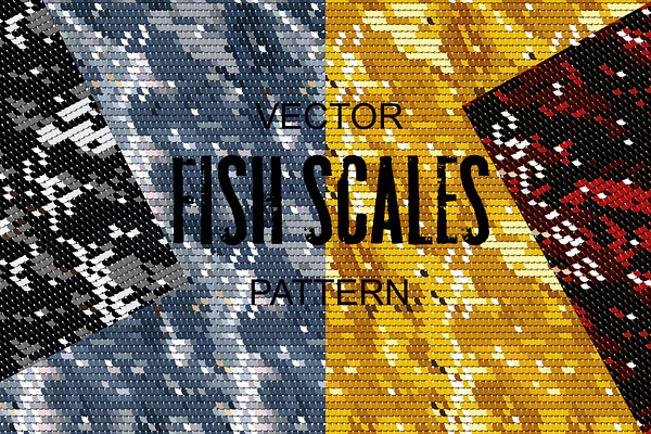 Fish scales patterns