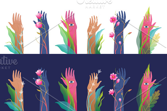 Magical Hands Collection in Illustrations - product preview 9
