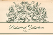 Botanical Flowers Collection. Part 2