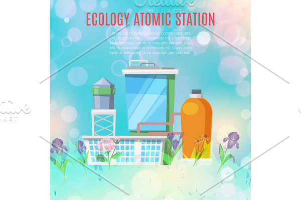 Ecology atomic station and