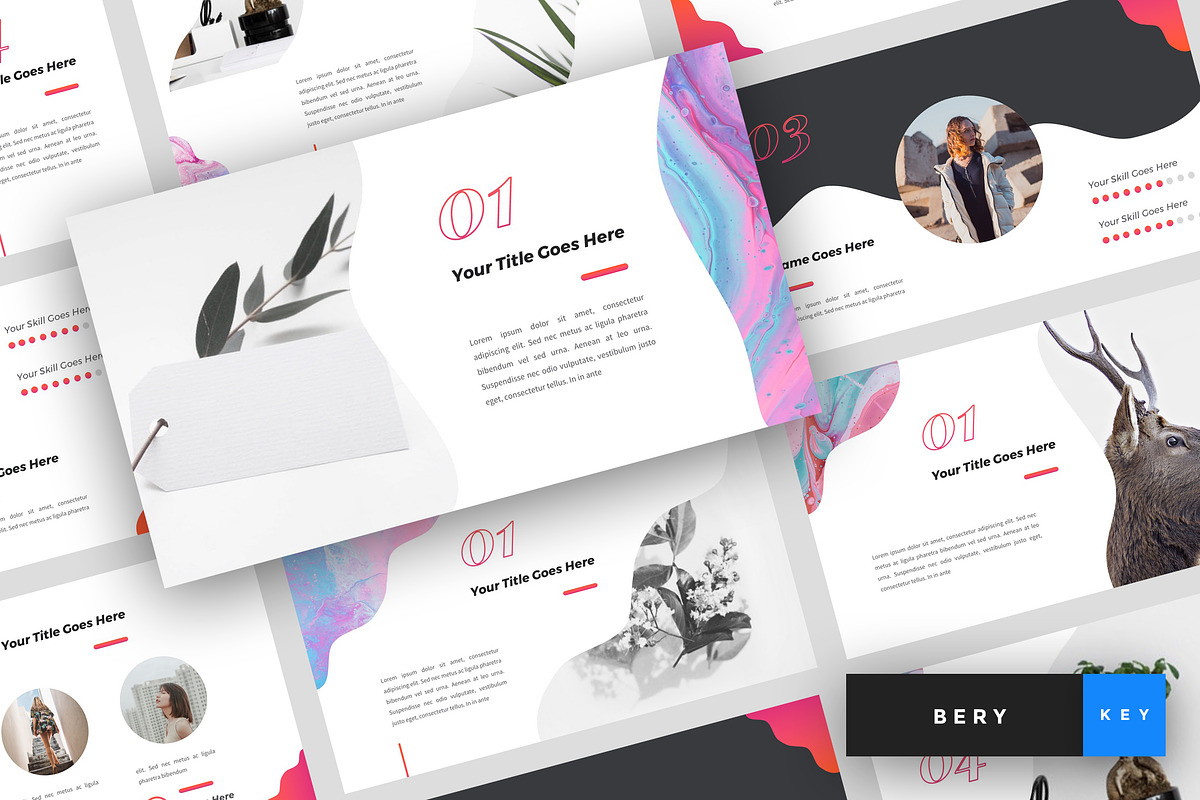 Bery - Creative Keynote in Keynote Templates - product preview 8