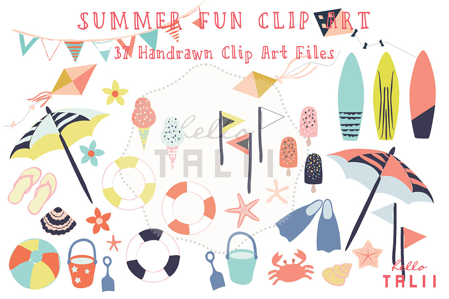 Summer Fun (Clip Art)