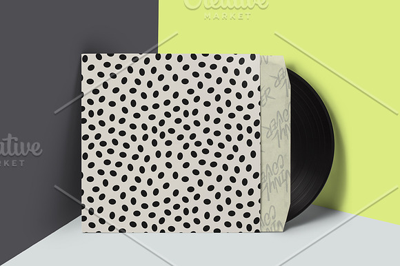 Minimal seamless monochrome patterns in Patterns - product preview 2