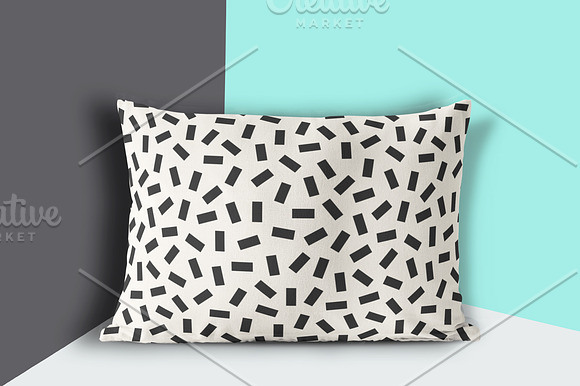 Minimal seamless monochrome patterns in Patterns - product preview 3