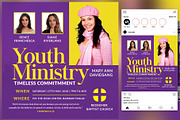 Youth Ministry Church Flyer