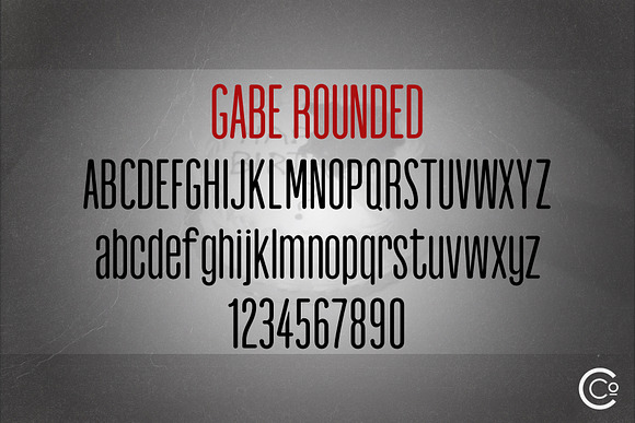 Gabe Sans - Tall Gothic Font Family in Sans-Serif Fonts - product preview 4