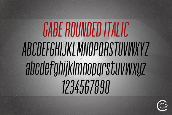 Gabe Sans - Tall Gothic Font Family in Sans-Serif Fonts - product preview 6