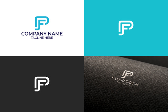 P Logo Design in Logo Templates - product preview 1