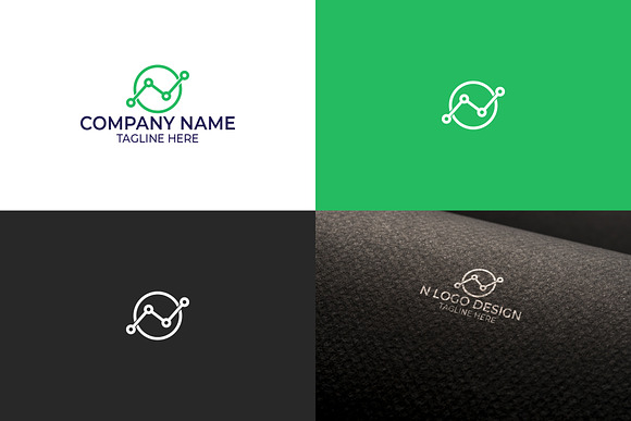 Letter N Logo Design in Logo Templates - product preview 1