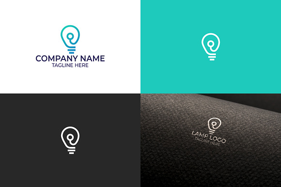 Lamp Logo Design in Logo Templates - product preview 1