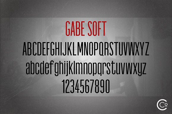 Gabe Sans - Tall Gothic Font Family in Sans-Serif Fonts - product preview 10