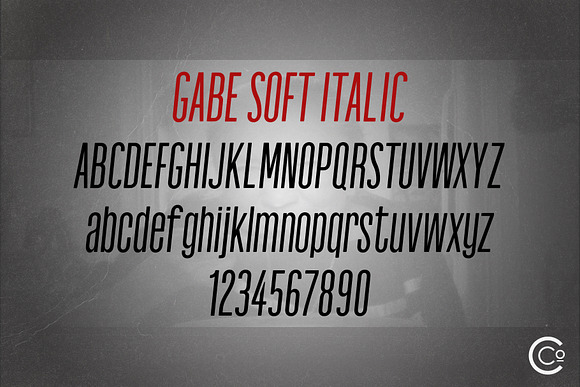 Gabe Sans - Tall Gothic Font Family in Sans-Serif Fonts - product preview 11