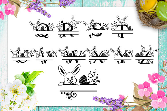 Easter Bundle SVG 40 designs in Illustrations - product preview 6